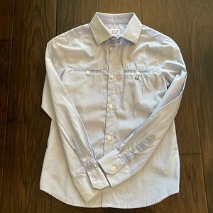 Armani Junior blue and white striped in excellent condition size 12